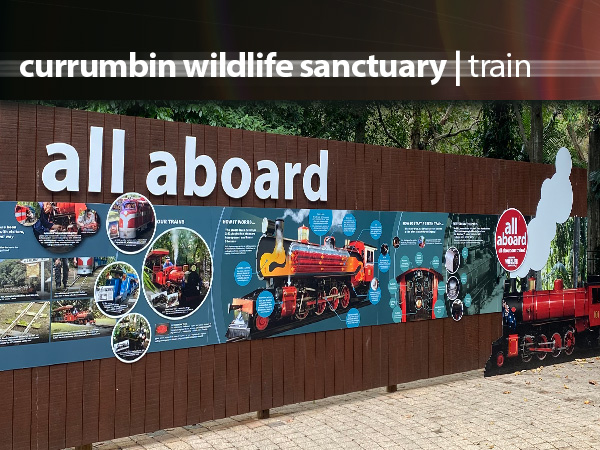 Currumbin Wildlife Sanctuary Steam Train Exhibit